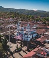 Plaza principal de Mazamitla Jalisco desde una vista superior - Wikiland Tours 